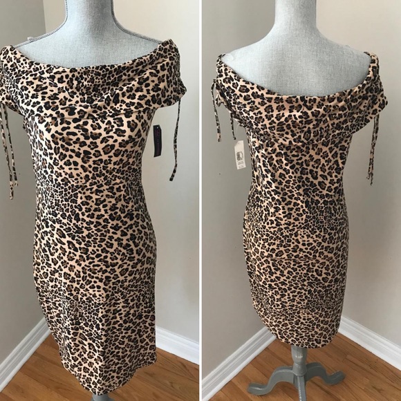 Cheetah Print Dress - Picture 2 of 6